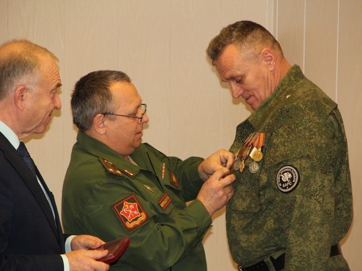 Участник СВО из Воронежской области получил боевую госнаграду