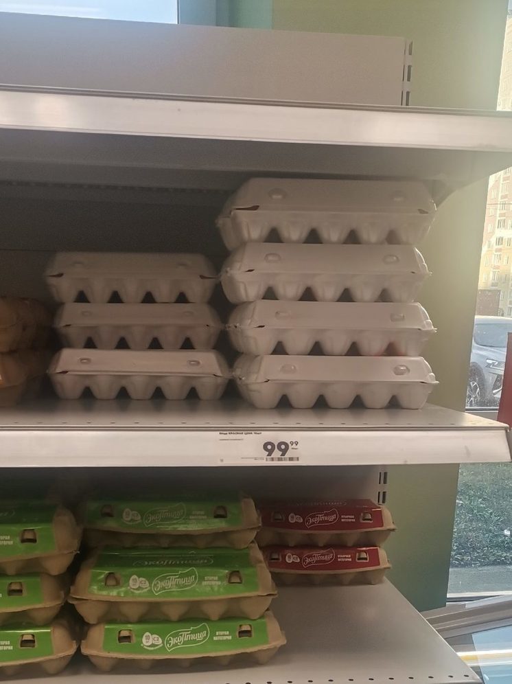 В Орловской области резко взлетели цены на куриные яйца