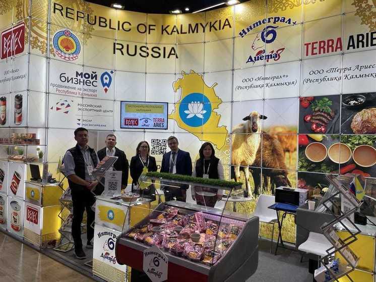Продукция из Калмыкии представлена на международной выставке в северной столице