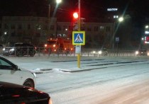 Ночью 15 ноября в столице Бурятии прошел обильный снегопад