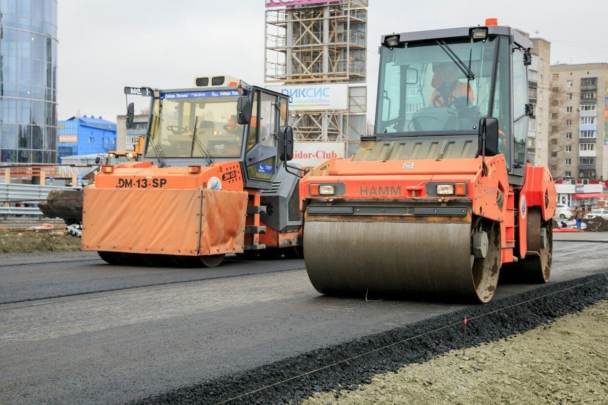 Asphalt laying