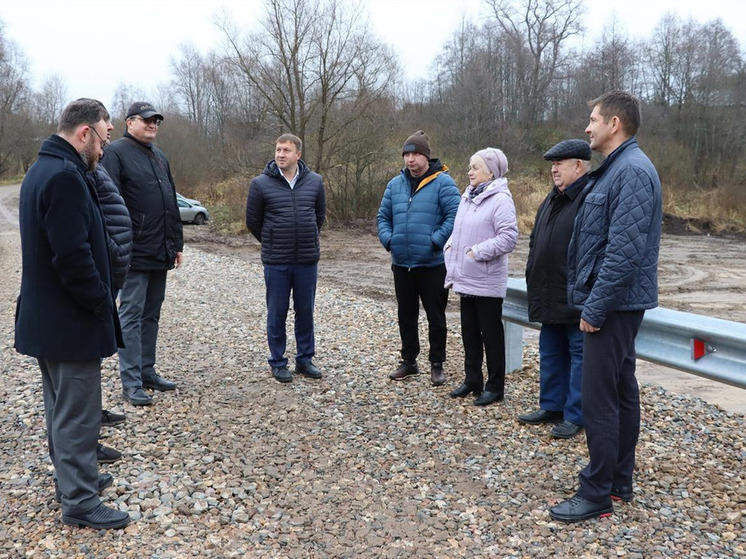 В Ивановском районе построили новый мост неподалёку от села Тюрюково