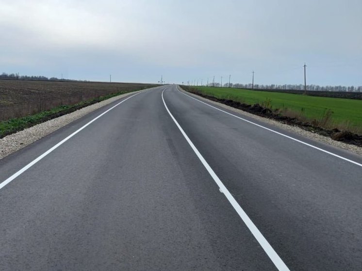 В Орловской области отремонтировали дорогу Горки-Шаблыкино
