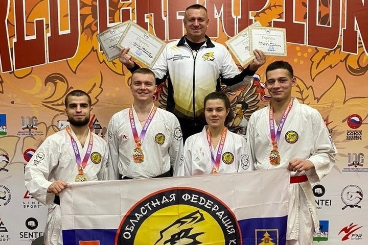Bryansk karatekas brought five medals from the World Championships