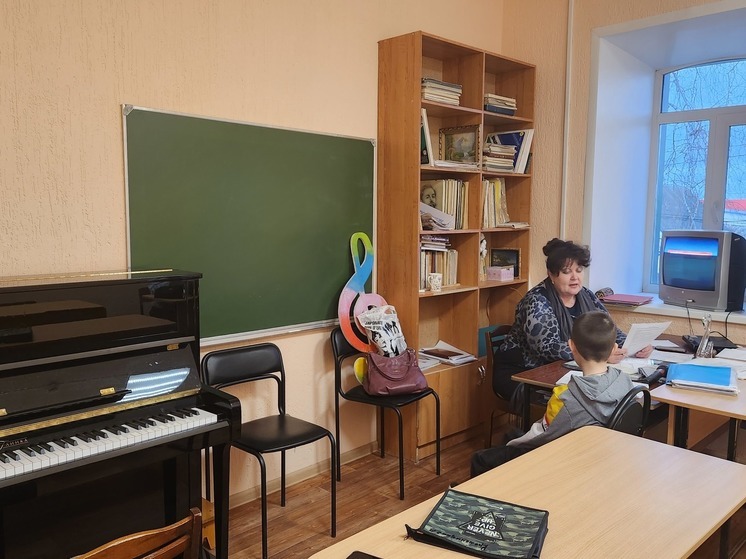 В Пензенской области отремонтировали здание Наровчатской школы искусств