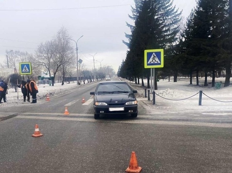 В Хакасии водитель сбил женщину на пешеходном переходе