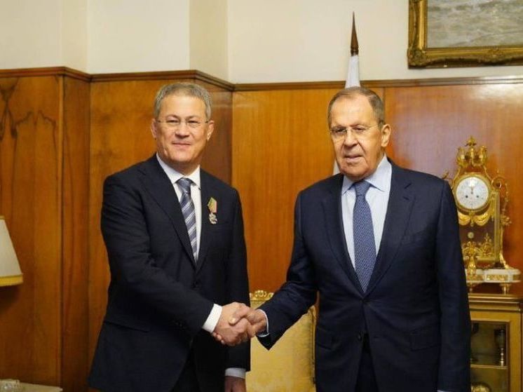 Радий Хабиров обсудил с Сергеем Лавровым внешнеэкономическое развитие Башкирии