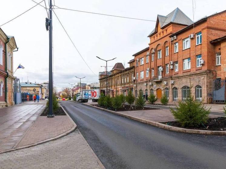 В Челябинске участок на улице Карла Маркса интегрировали в пешеходную Кировку