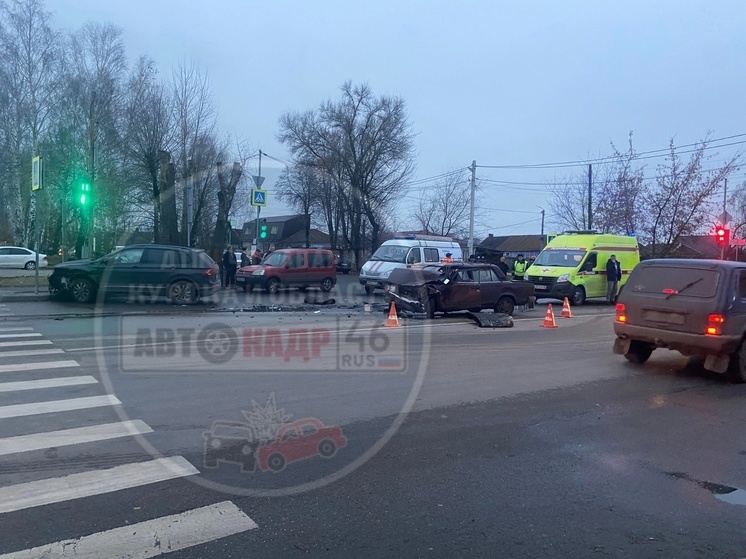 Один человек пострадал в ДТП на улице Ильича в Курске