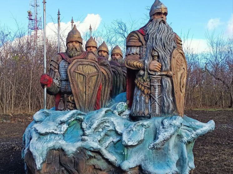 Сказочная аллея появилась в Приморском парке Мариуполя