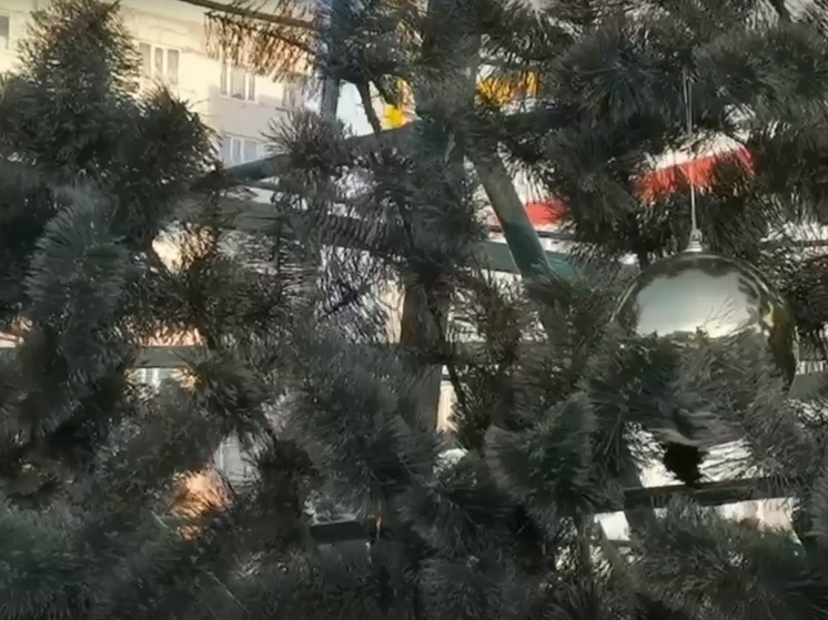 В Новом Уренгое установят 9 новогодних елок