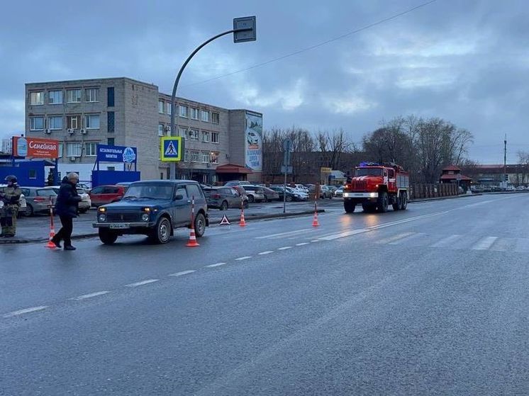 В Тюмени на переходе сбили двух школьниц