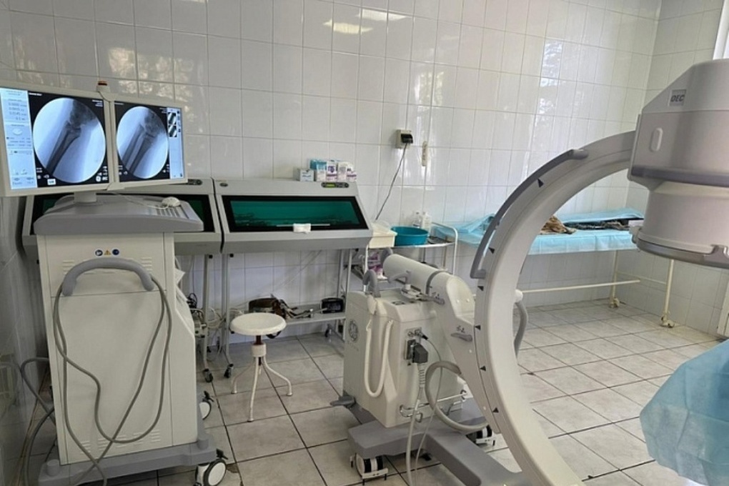 В Узловой больнице провели более 30 операций с новым рентгеном