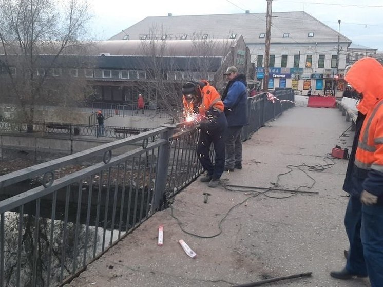 В Астрахани восстановили мост