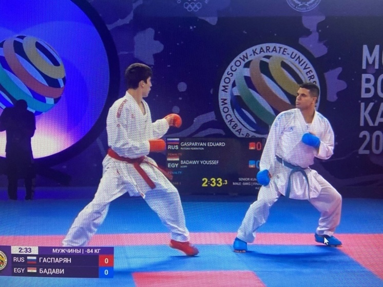 Сочинский каратист стал вторым на международных соревнованиях