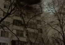 Прокуратура Москвы сообщила, что в результате пожара на 9 этаже в жилом доме на Стрелецкой улице в районе Марьиной Рощи в СВАО погибли две женщины