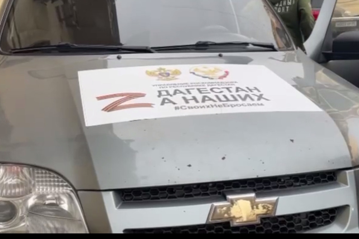 Дагестан пожертвовал 2 автомобиля военнослужащим