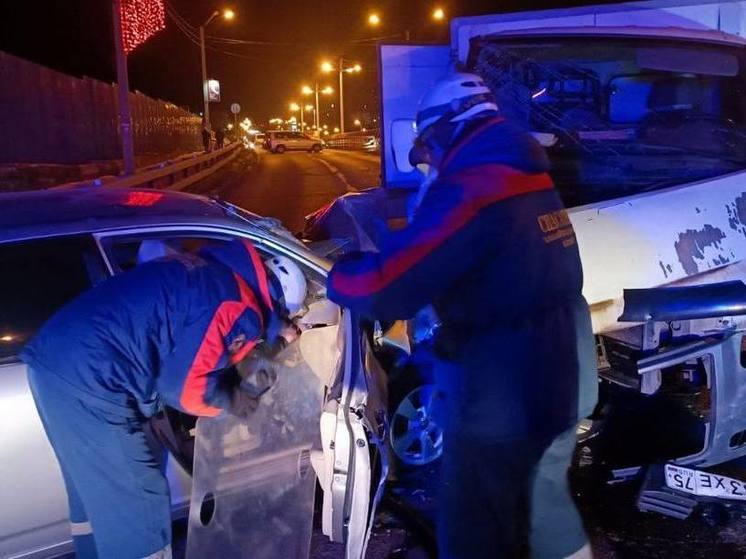 Уголовное дело возбудили после автокатастрофы на Проспекте Советов в Чите