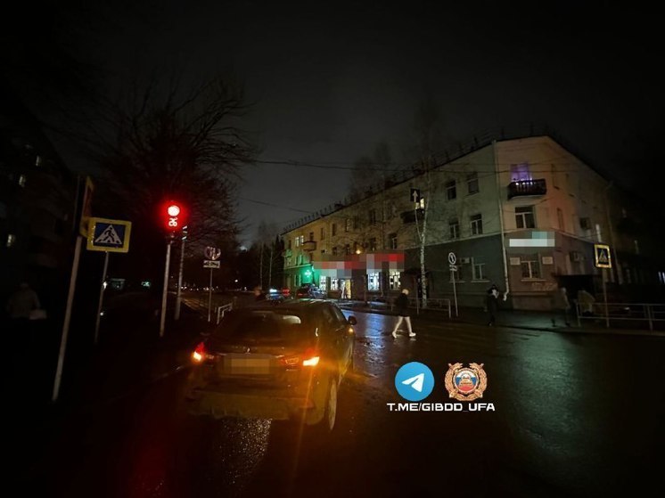 34-летняя уфимка попала под колеса иномарки