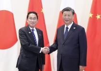 Председатель КНР Си Цзиньпин в ходе встречи с премьер-министром Японии Фумио Кисидой на полях саммита Азиатско-Тихоокеанского экономического сотрудничества (АТЭС) в Сан-Франциско заявил, что Китай и Япония должны продвигать азиатские ценности, в основе которых лежат мир, сотрудничество и толерантность