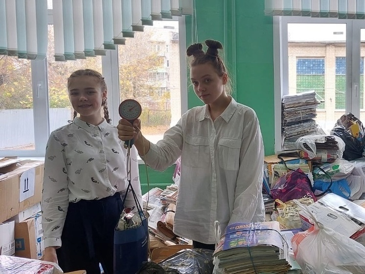 В Калужской области на «Бумбатле» собрали 35 тонн макулатуры
