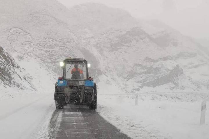 В горах Дагестана закрыта дорога