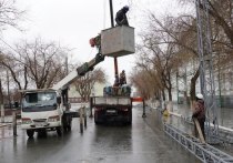 В Оренбурге началась подготовка к Новому году