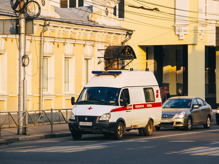 На улице Толстого в Рязани в ДТП пострадал 22-летний водитель Kia