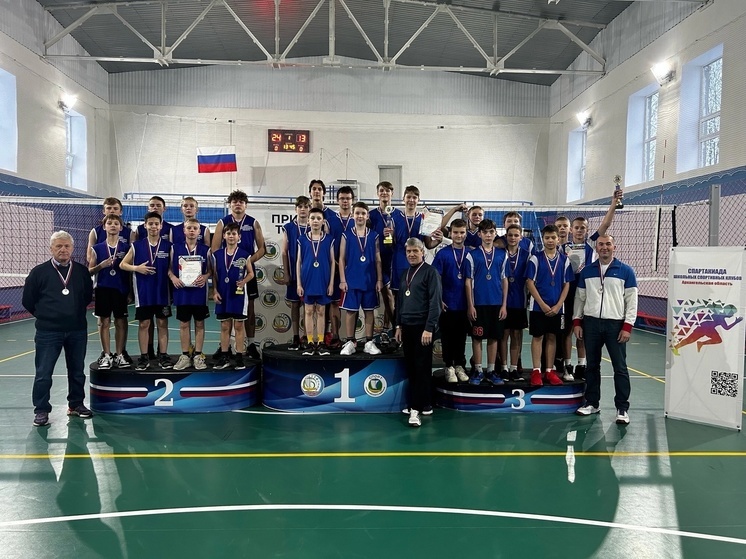 Васьковская школа стала победителем первенства Приморского района по волейболу