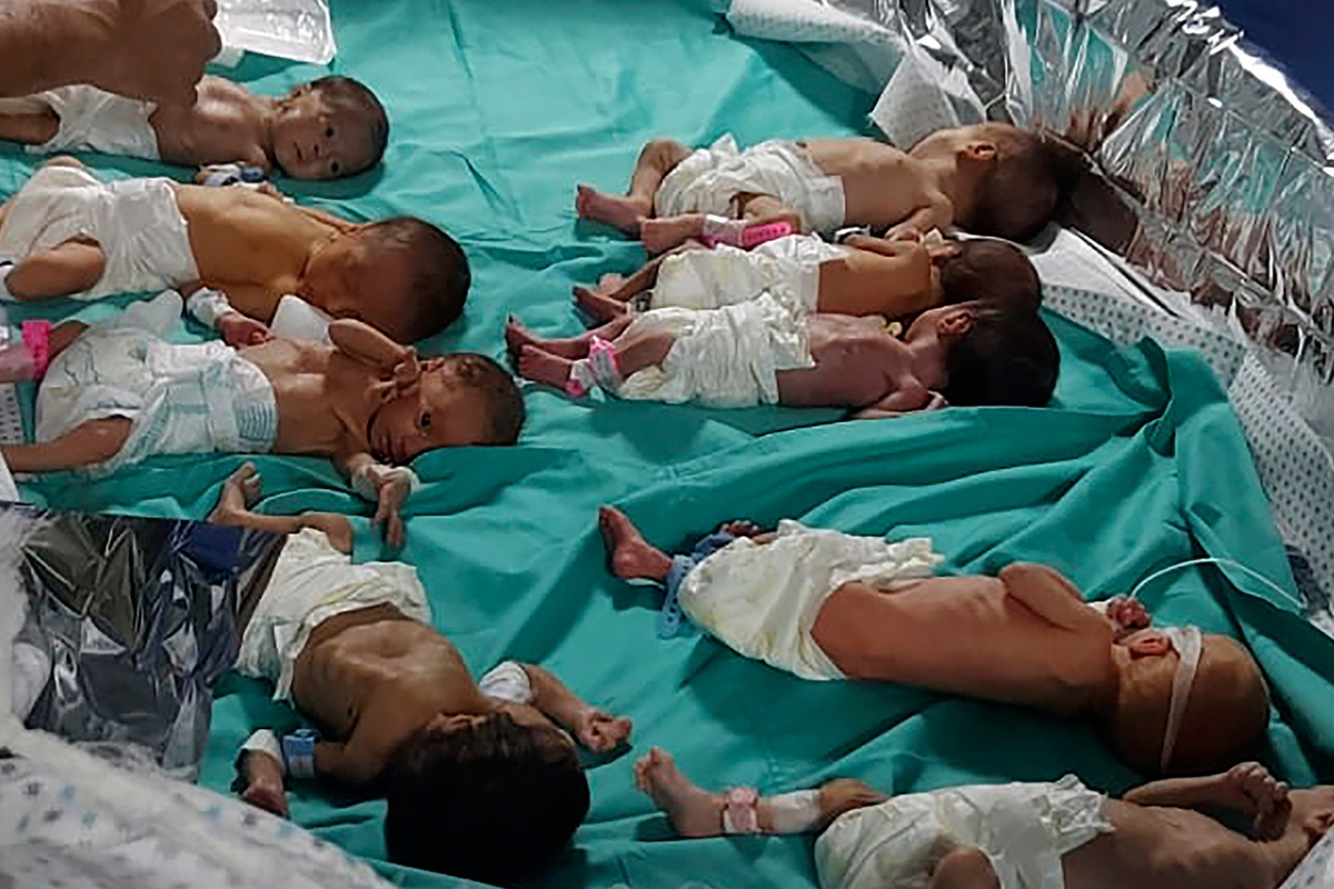 Десятки младенцев оказались в «зоне смерти» в Газе