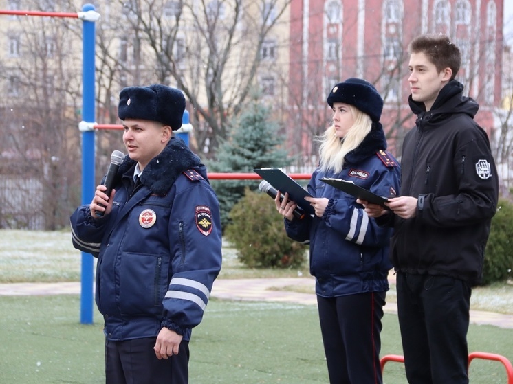 В Рязани сотрудники ГИБДД провели акцию во Всемирный день памяти жертв ДТП