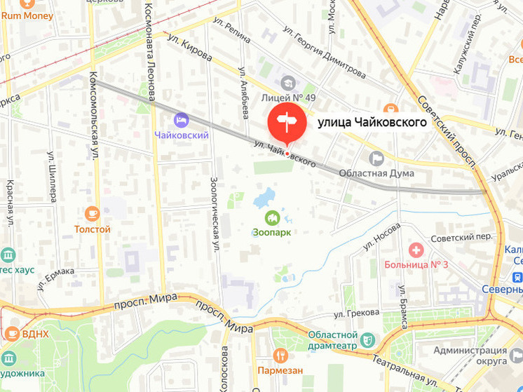 Ремонт тротуара стартовал на улице Чайковского
