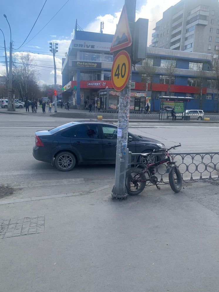 Полицейские поймали в Екатеринбурге велосипедного вора