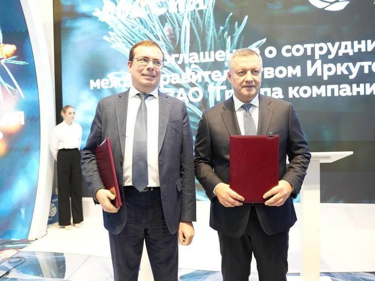 Игорь Кобзев подписал соглашение о сотрудничестве между правительством Иркутской области и S7 Group