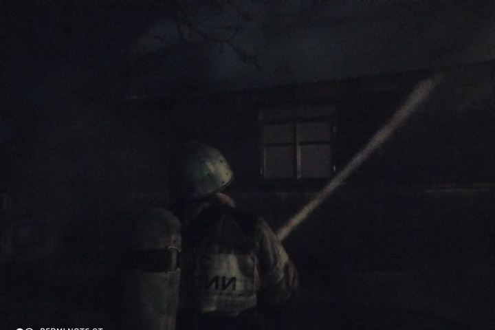 В Костромской области сгорела квартира в жилом доме
