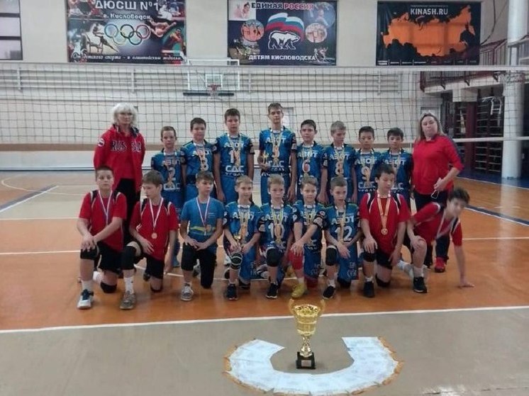 Пятигорские волейболисты завоевали «золото» на Первенстве Ставрополья