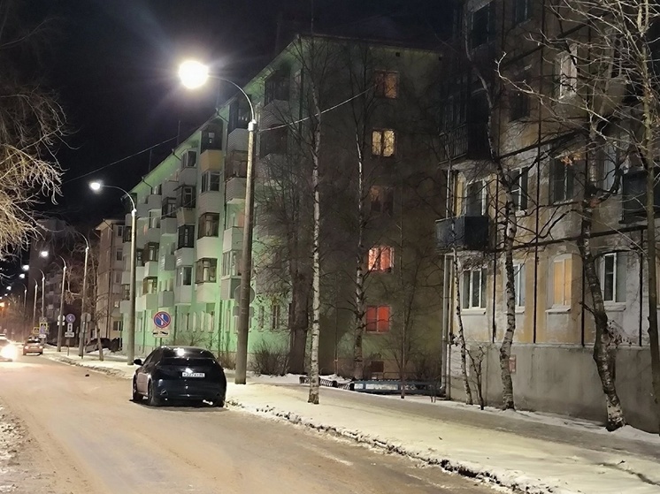 На улице Комсомольской в Северодвинске установят светодиодные светильники