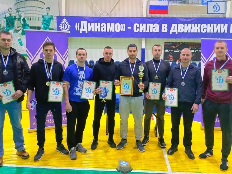 Сотрудники регионального УФСИН взяли «золото» на первенстве «Динамо» по гиревому спорту