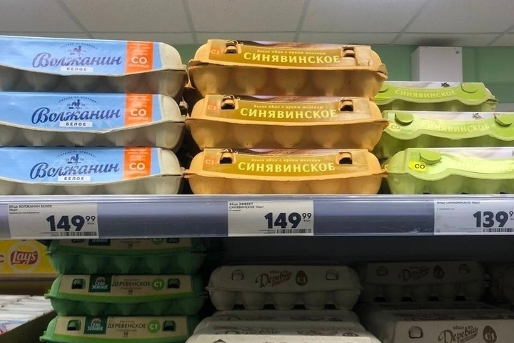 Цены на яйца в Медвежьегорске бьют рекорды