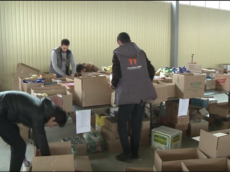 Жители Ингушетии собрали 104 тонны гуманитарной помощи для жителей Палестины