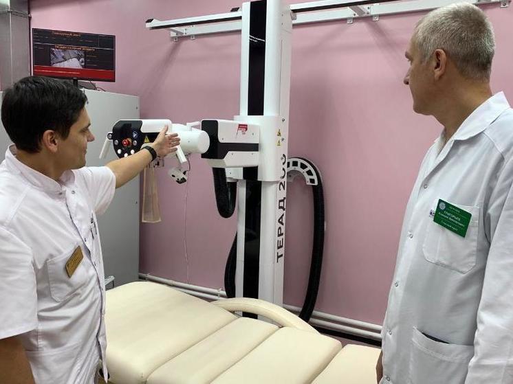 В Рязанском онкодиспансере установили новый рентгенотерапевтический аппарат
