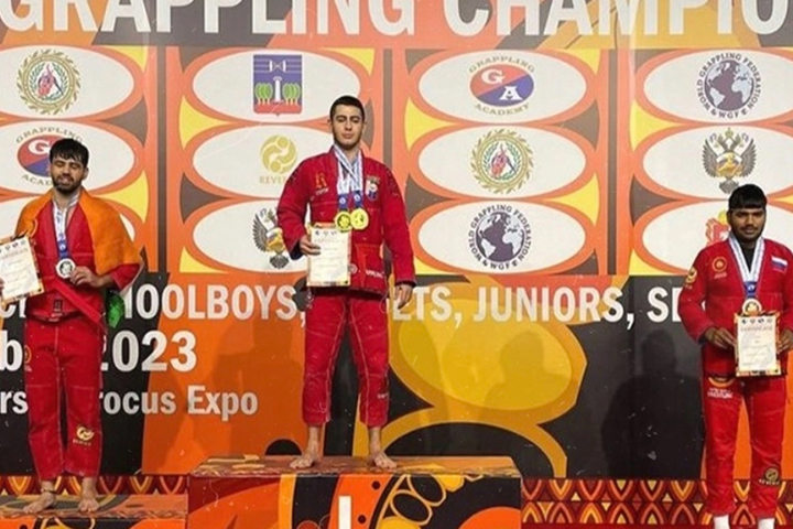 Orlovets won gold at the World Grappling Championships