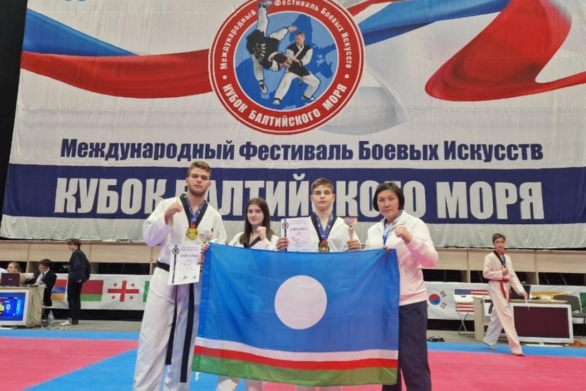 Yakut hapkidoists won gold medals at the international tournament