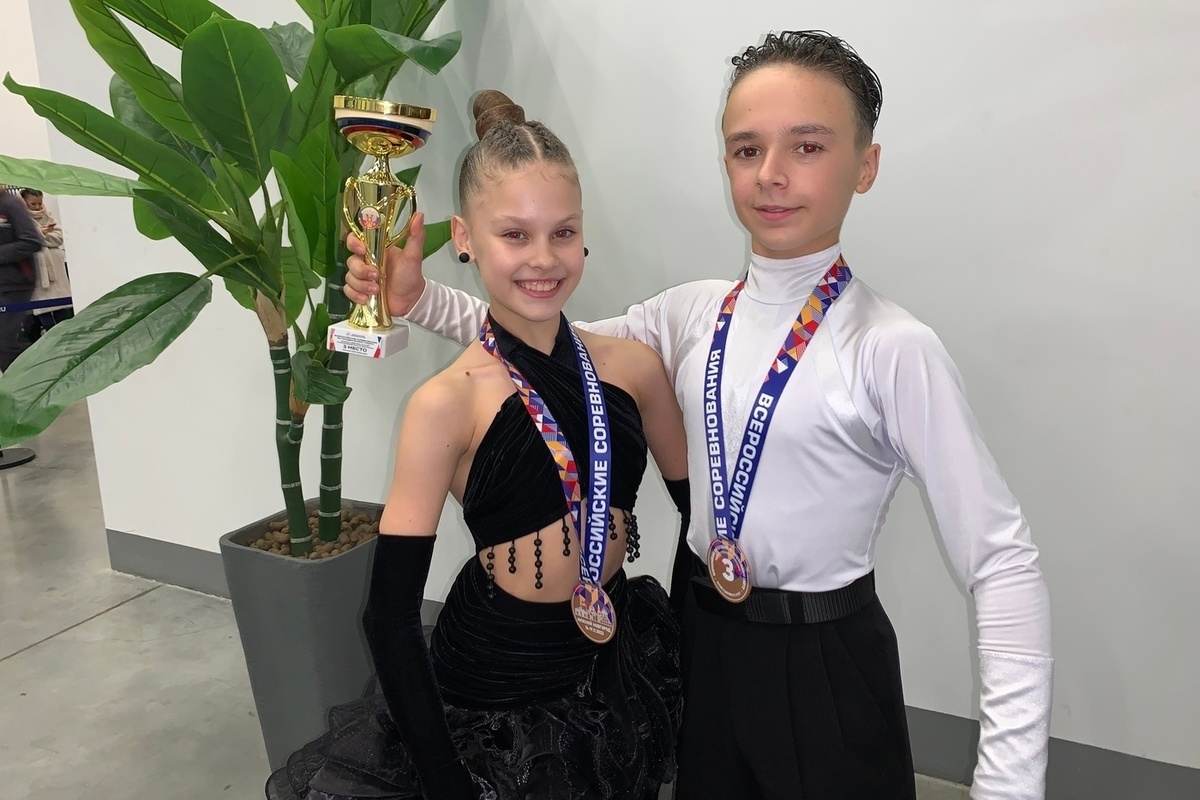 A duet from Bryansk won bronze at the All-Russian dance tournament