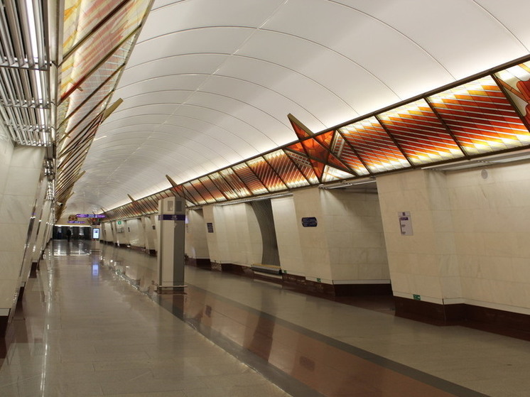 Вход на «Петроградскую» ограничили из-за внеплановой остановки эскалатора