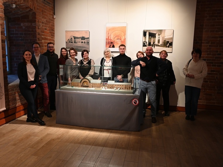 В Выборгском замке открыли выставку в честь 110-летия городского вокзала