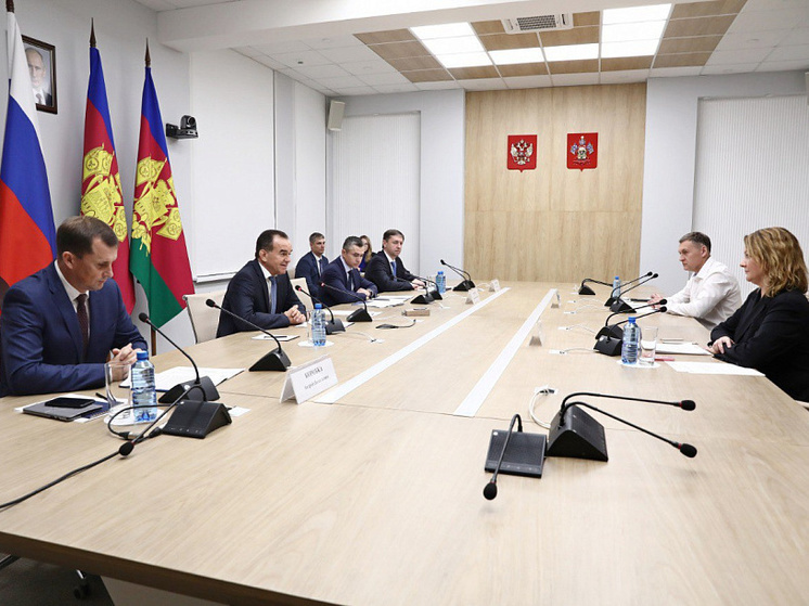 Губернатор Краснодарского края Вениамин Кондратьев провел рабочую встречу с руководством крупной розничной сети.