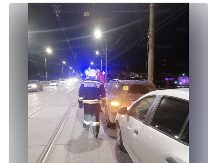 В Смоленске столкнулись Мерседес и Рено