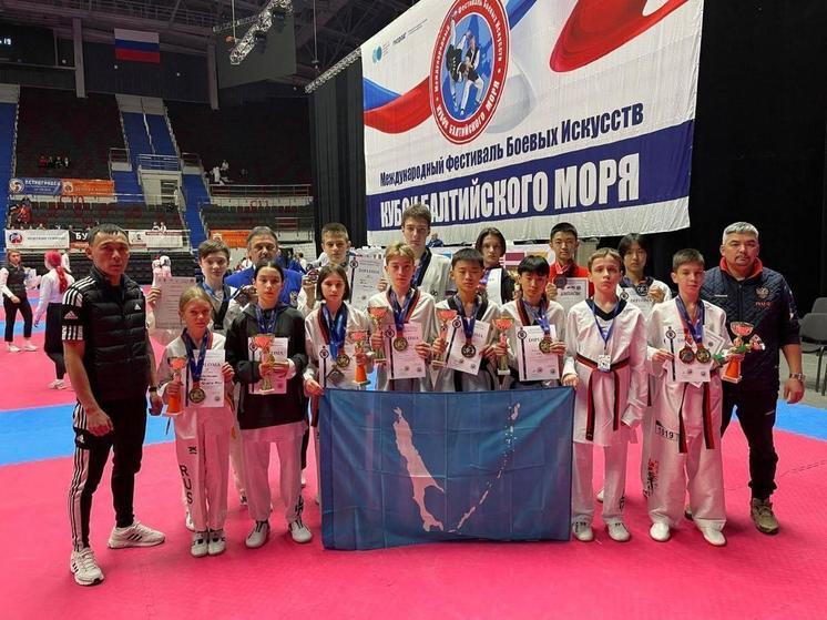 Спортсмены с Сахалина завоевали пять медалей соревнований по тхэквондо