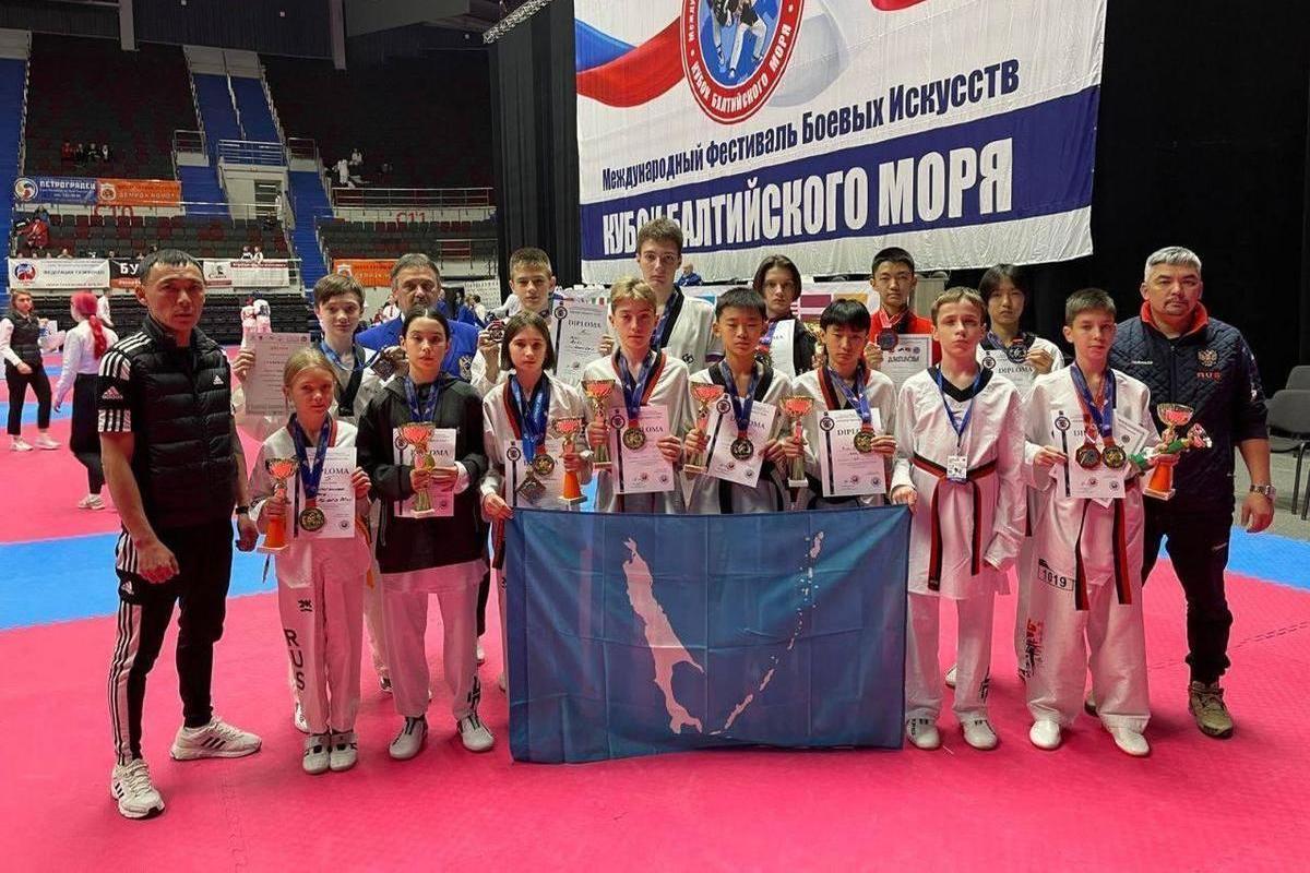 Спортсмены с Сахалина завоевали пять медалей соревнований по тхэквондо